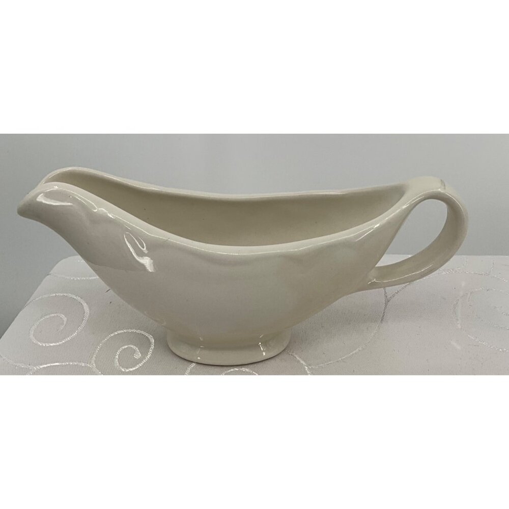 Homer Laughlin‎ Best China White Ceramic Gravy Boat